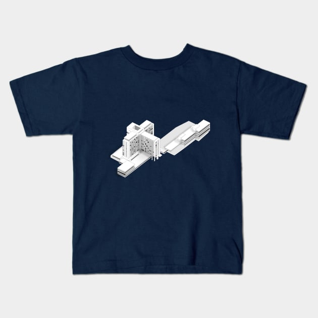 Isometric Kids T-Shirt by Showitbetter2016